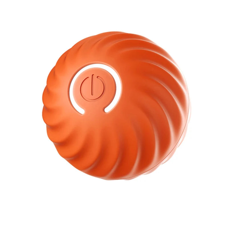 Dog Toys Intelligent Gravity Jump Ball Rechargeable Bite-Resistant Rolling Ball Cat And Dog Chase Interactive Pet Toys