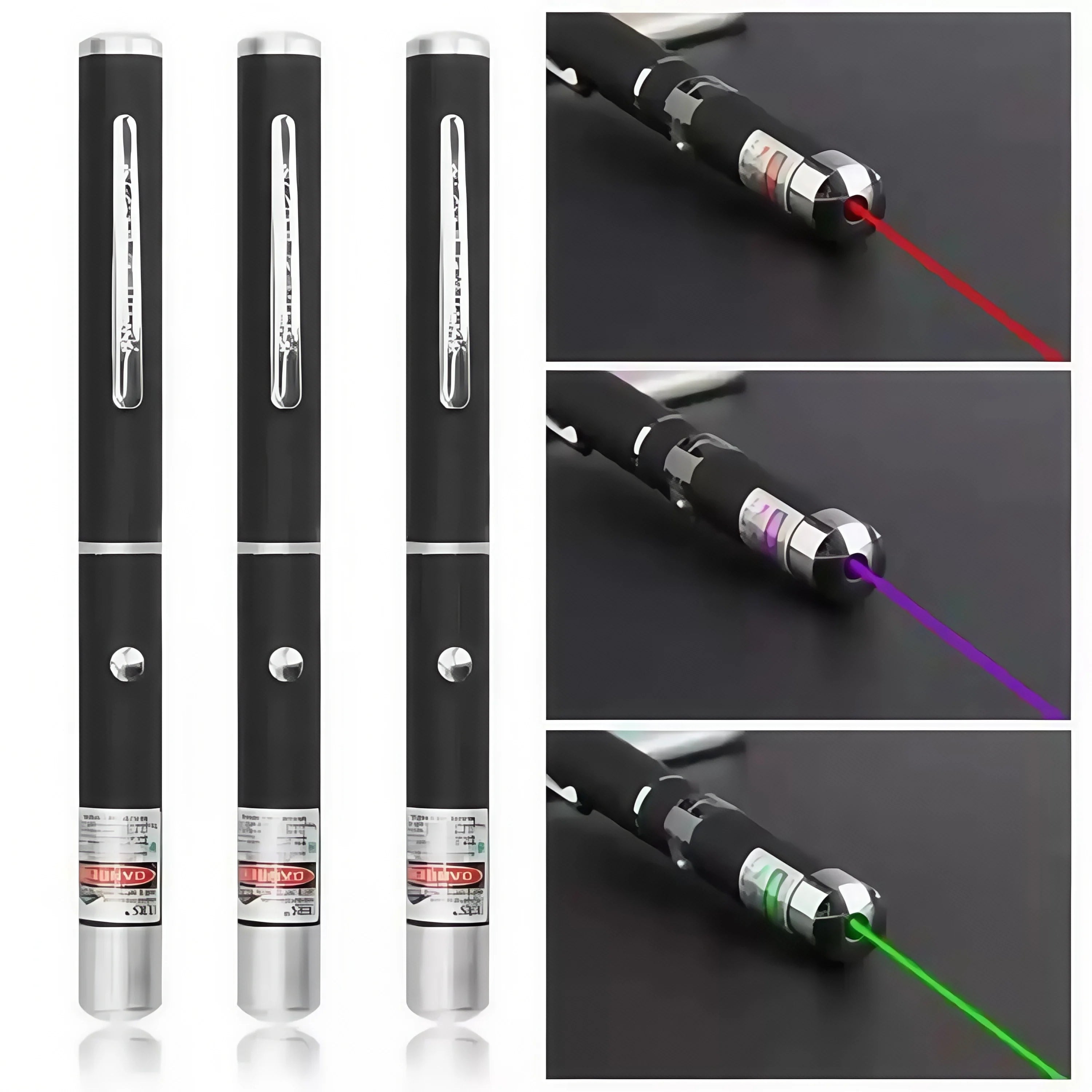 Red Laser Pointer Pen - Long Range Single Point Laser for Cat/Dog Pet Toy, Outdoor Hiking Presentation