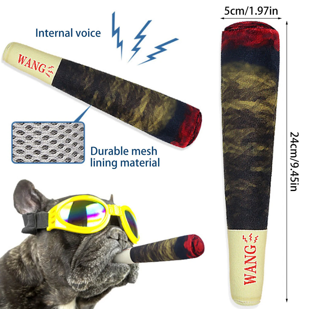 Funny Dog Toys, Plush Squeaky Toys For Medium Small And Large Dog, Cool Stuffed Cute Gifts For Dog, Catnip Toy Doobies Cat Stuff