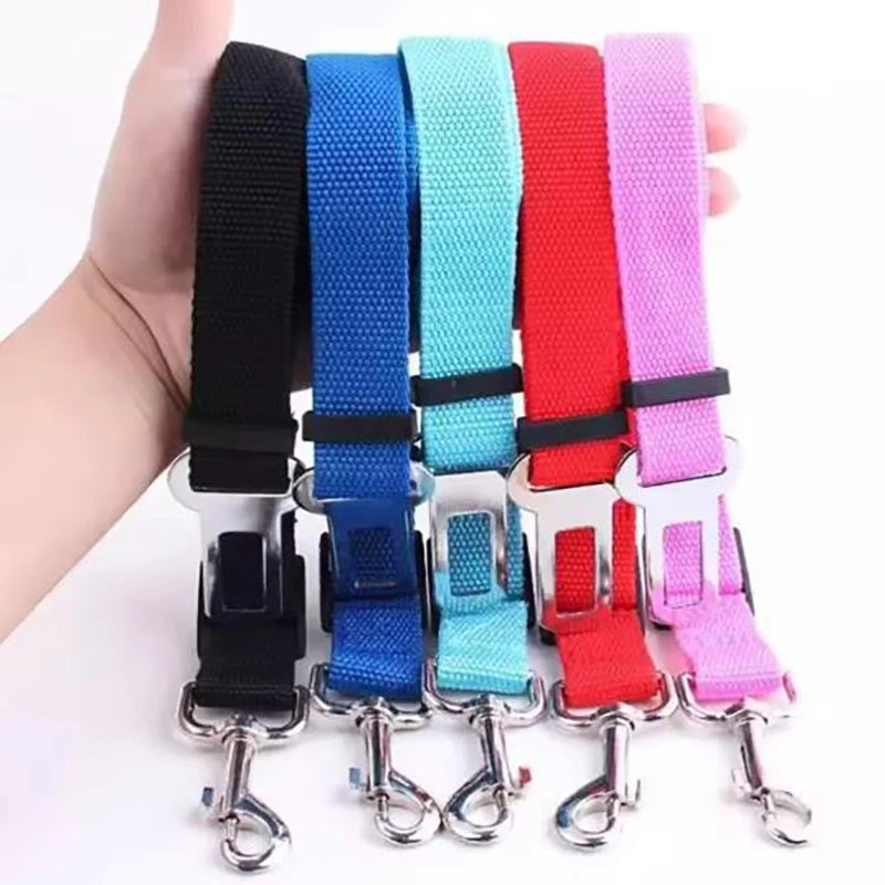 New dog seat belts hot sale pet car seat belt retractable leash dog carrier safety convenient dog leash supplies